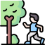 Jogging track park