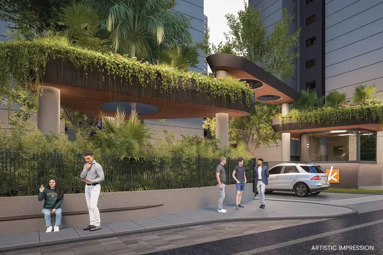 Luxury entrance gate Kohinoor Riverdale Kharadi